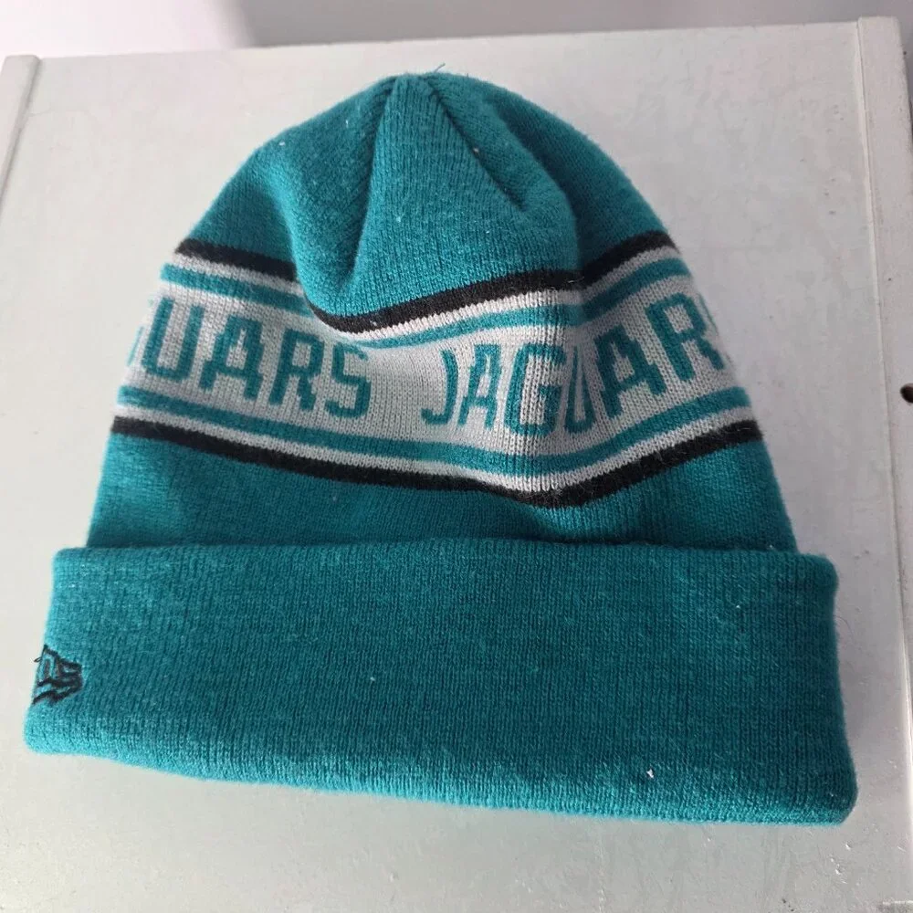 NFL New Era Youth Jacksonville Jaguars Embroidered Beanie Knit Cap